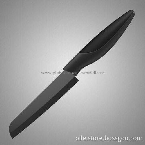 6" Black Blade Ceramic Slicing Knife B151D
